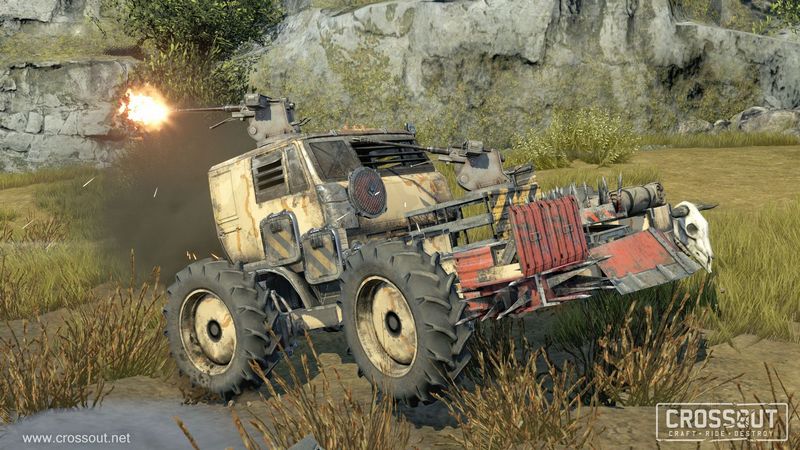 Бронемашины разносят друг друга в закрытой бете Crossout - Изображение 1 Бронемашины разносят друг друга в закрытой бете Crossout - Изображение 1