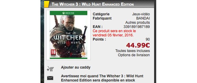 Магазины объявили дату релиза The Witcher 3 Enhanced Edition - Изображение 2 Магазины объявили дату релиза The Witcher 3 Enhanced Edition - Изображение 2