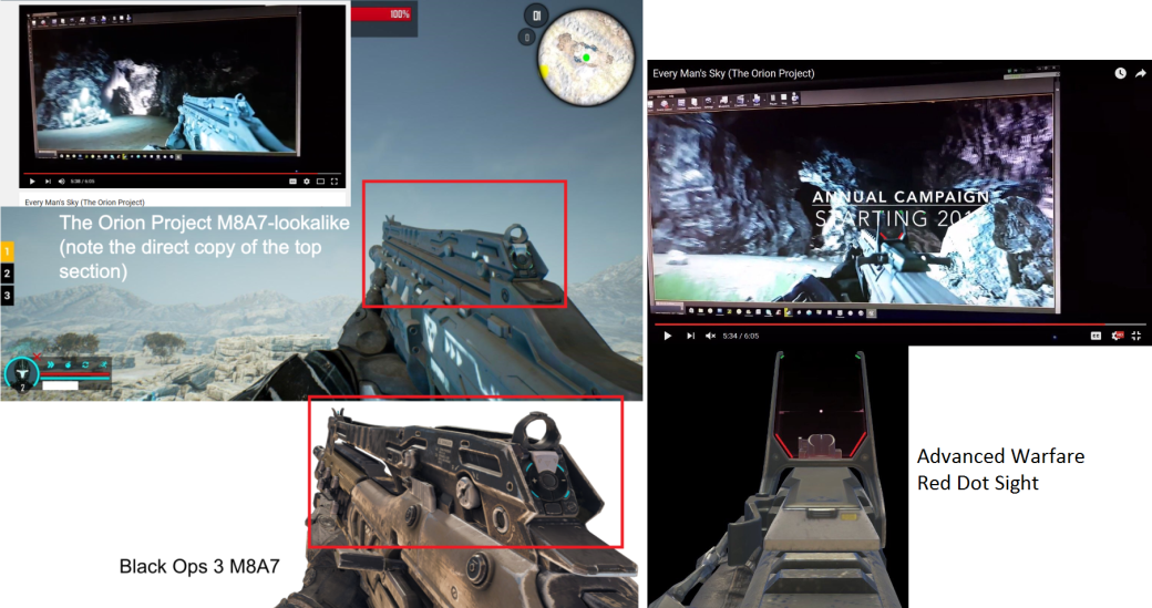 Разработчик Orion признался в воровстве оружия у Call of Duty. - Изображение 1 Разработчик Orion признался в воровстве оружия у Call of Duty. - Изображение 1