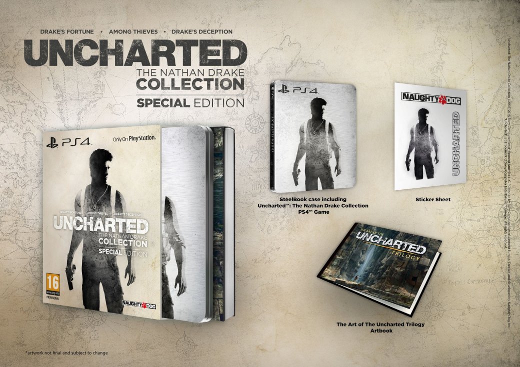 Специальное издание Uncharted: The Nathan Drake Collection - Изображение 1 Специальное издание Uncharted: The Nathan Drake Collection - Изображение 1