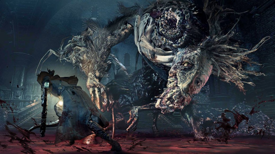 Первый босс Bloodborne: The Old Hunters убит голыми руками в NG+7. - Изображение 1 Первый босс Bloodborne: The Old Hunters убит голыми руками в NG+7. - Изображение 1