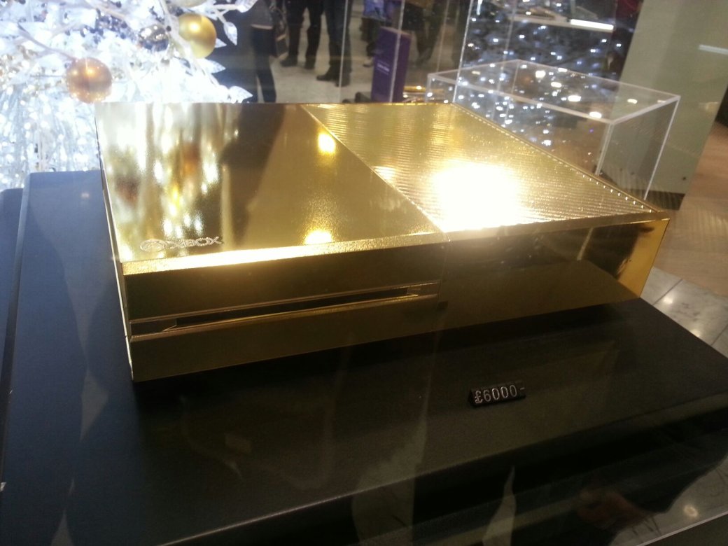 Британский универмаг Harrods продает Xbox One из золота за £6 тыс.. - Изображение 1 Британский универмаг Harrods продает Xbox One из золота за £6 тыс.. - Изображение 1