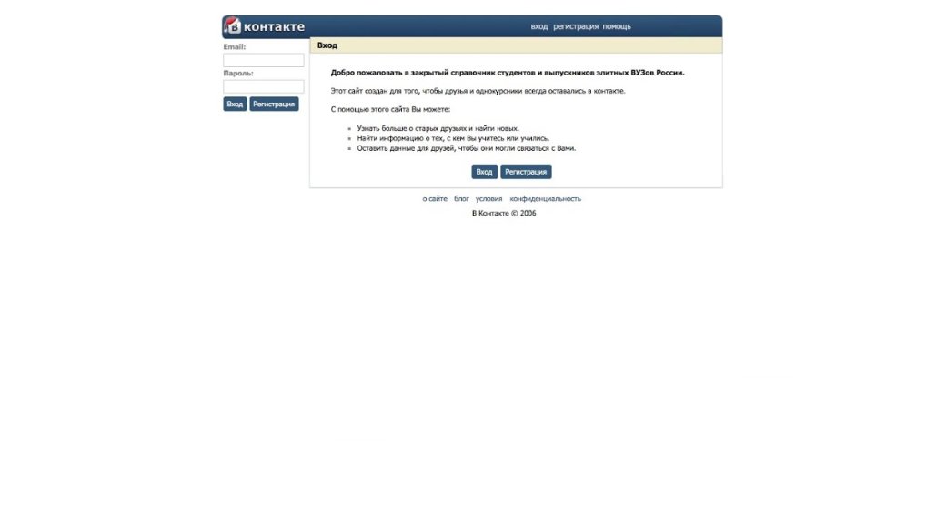 Самая популярная социальная сеть России «ВКонтакте» празднует 13 лет