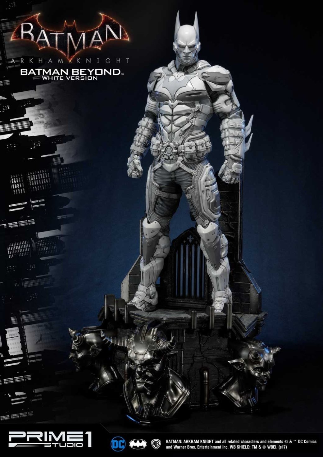 Потрясающая белая статуя Бэтмена будущего из Batman: Arkham Knight. - Изображение 31