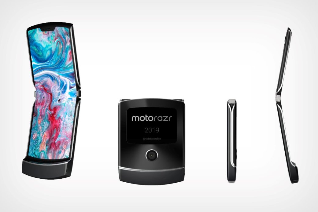 Moto RAZR 2019: новый концепт показывает главные особенности складной легенды | SE7EN.ws - Изображение 3