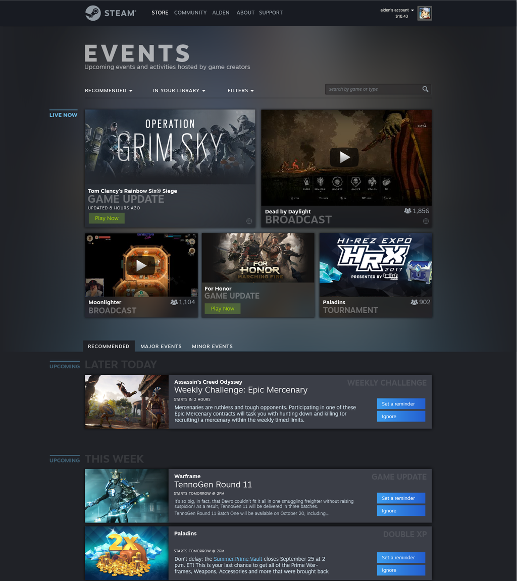 В Steam появится система событий, а внешний вид библиотеки переработают — все будет очень красиво! | Канобу - Изображение 2 В Steam появится система событий, а внешний вид библиотеки переработают — все будет очень красиво! | Канобу - Изображение 2