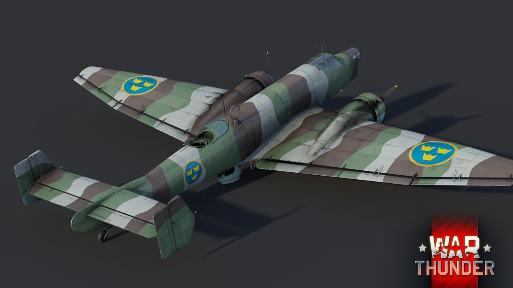 В War Thunder вышло обновление 1.95, которое добавило два шведских танка и шведскую ветку самолетов | - Изображение 0